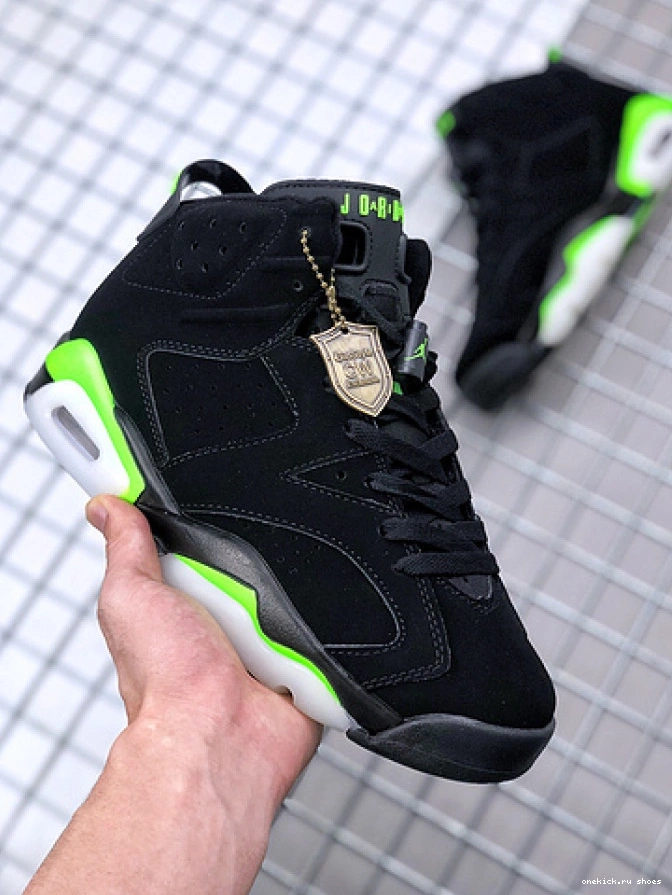 Cheap Air Jordan 'Electric 003 Green' Retro 6 CT8529 0716